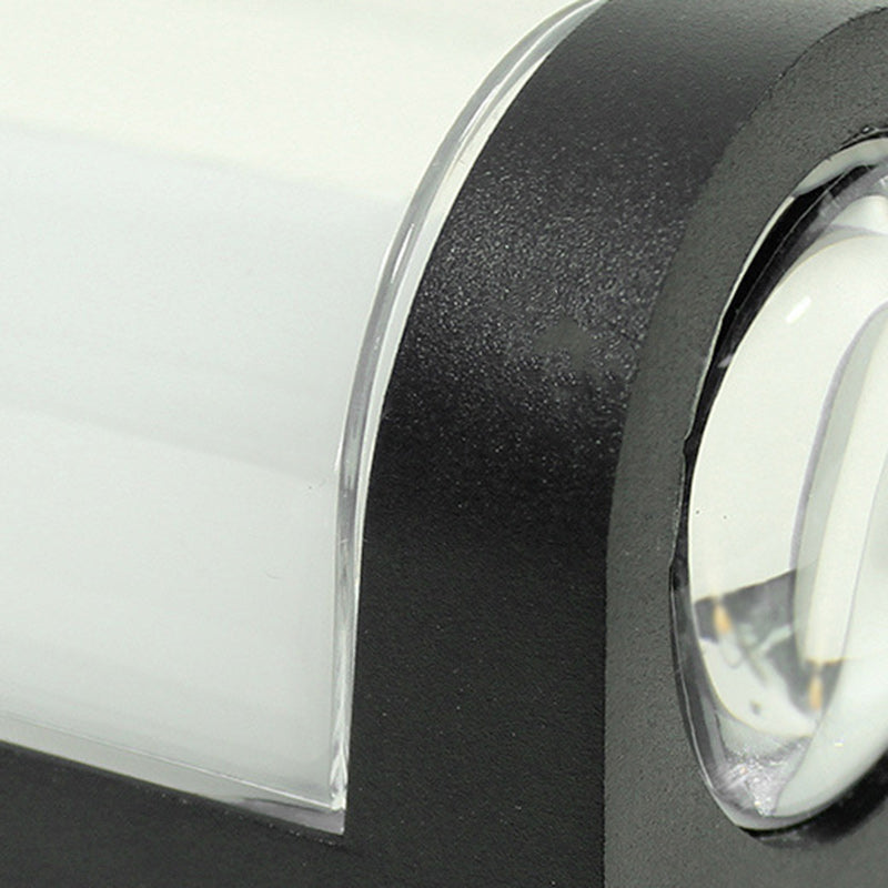 Simplicity Aluminum PC Cylinder Cuboid LED Wall Sconce Lamp