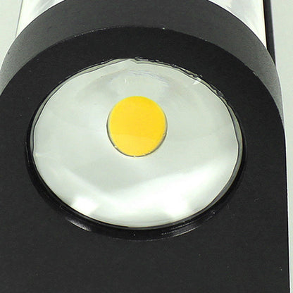 Simplicity Aluminum PC Cylinder Cuboid LED Wall Sconce Lamp