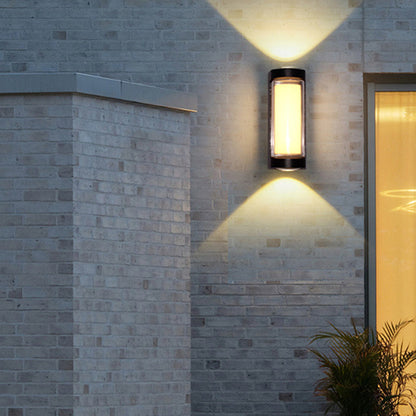 Simplicity Aluminum PC Cylinder Cuboid LED Wall Sconce Lamp