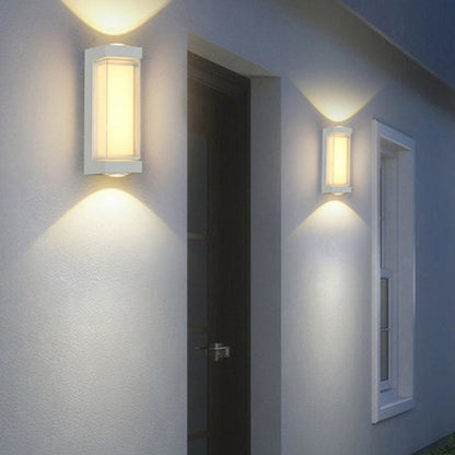 Simplicity Aluminum PC Cylinder Cuboid LED Wall Sconce Lamp