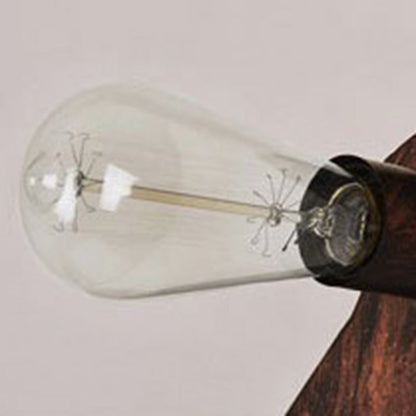 Contemporary Retro Iron Guitar 5-Light Wall Sconce Lamp