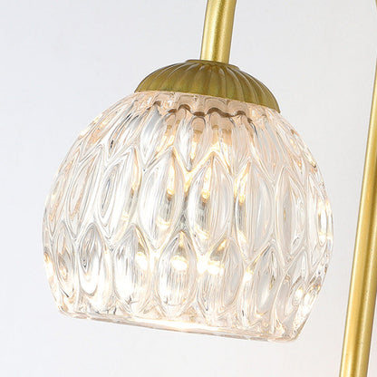 French Round Floral 1/2 Light Melting Wax Wall Sconce Lamp
