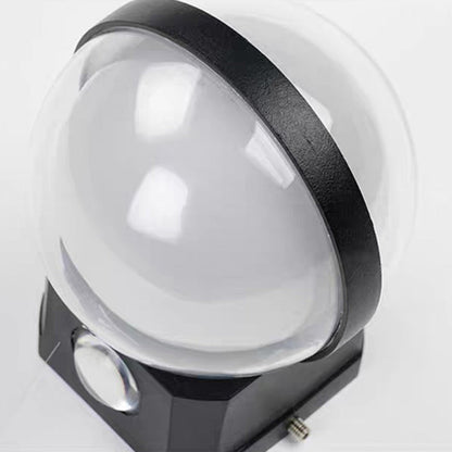 Simplicity Acrylic Ball Rectangular LED Wall Sconce Lamp