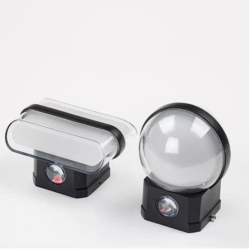 Simplicity Acrylic Ball Rectangular LED Wall Sconce Lamp
