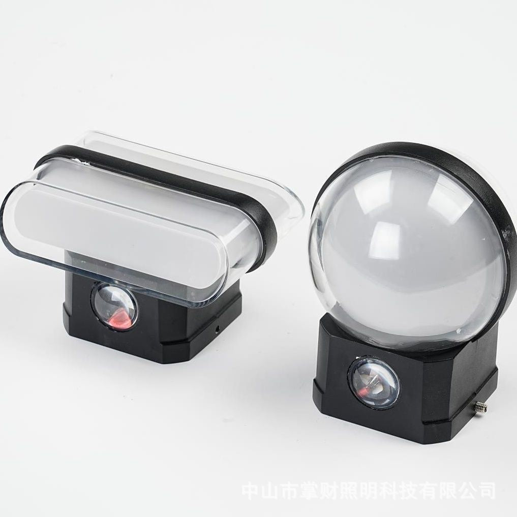 Simplicity Acrylic Ball Rectangular LED Wall Sconce Lamp