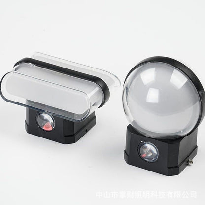 Simplicity Acrylic Ball Rectangular LED Wall Sconce Lamp