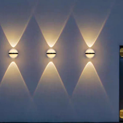Simplicity Acrylic Ball Rectangular LED Wall Sconce Lamp