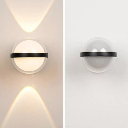 Simplicity Acrylic Ball Rectangular LED Wall Sconce Lamp