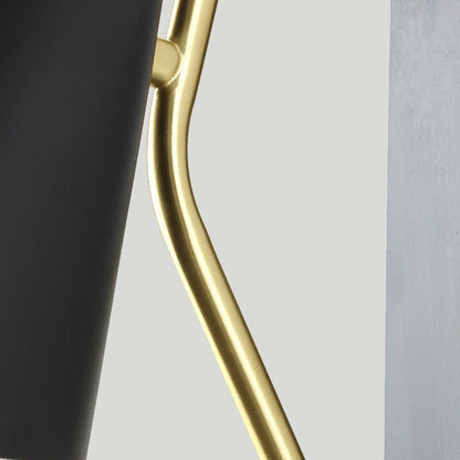 Contemporary Nordic Iron Conic 1-Light Wall Sconce Lamp