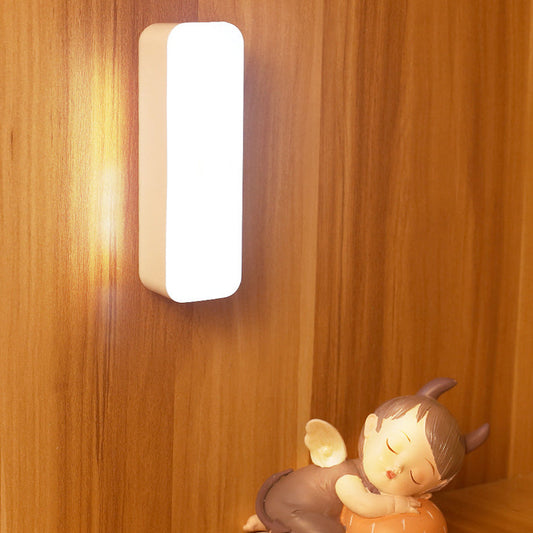 USB Strip Rectangular LED Wall Sconce Lamp Night Light