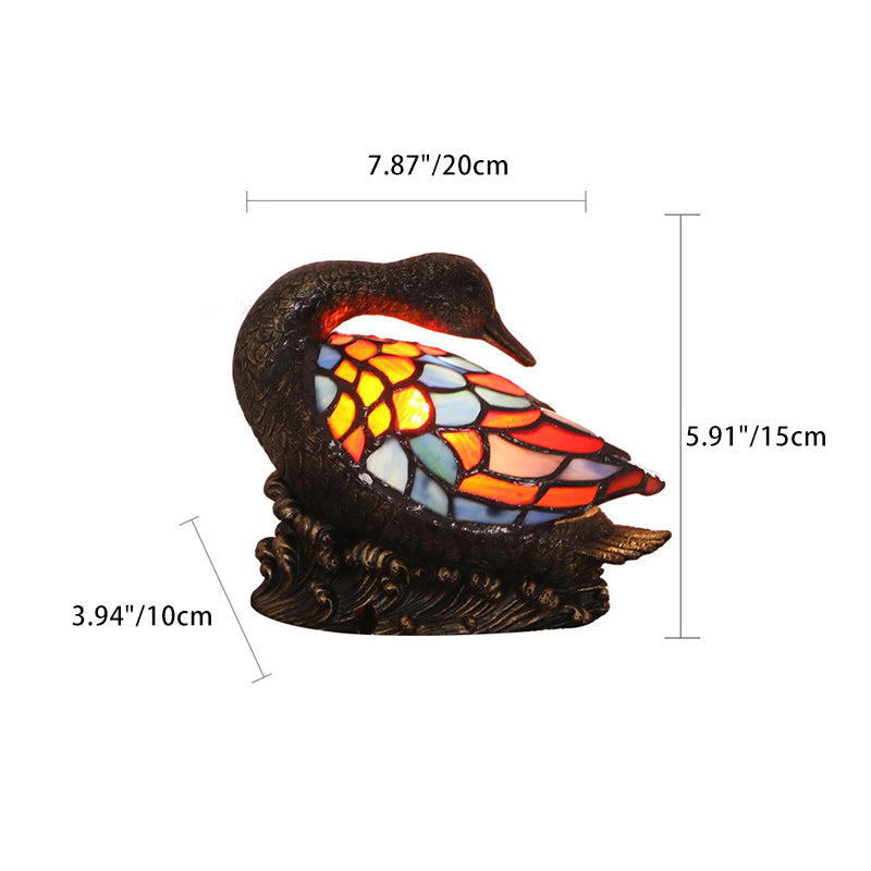 Traditional Duck Table Lamp