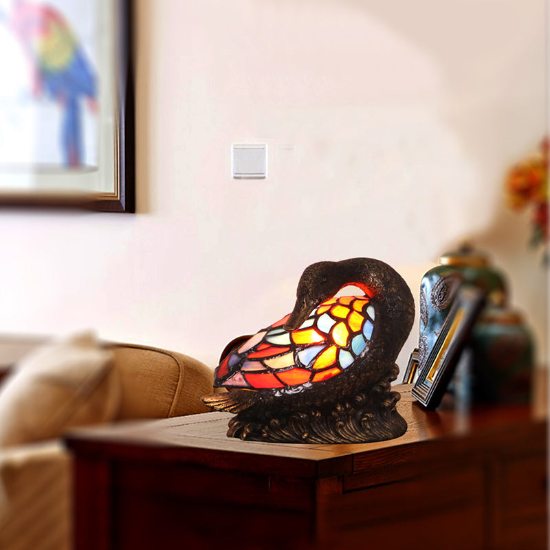 Traditional Duck Table Lamp