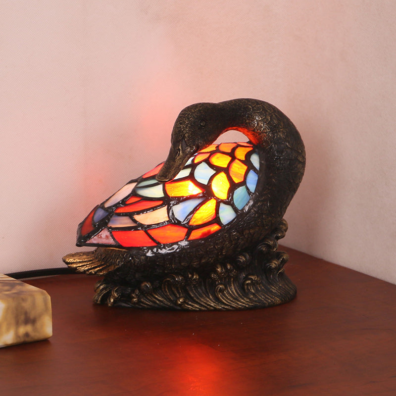 Traditional Duck Table Lamp