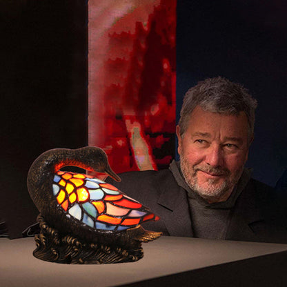 Traditional Duck Table Lamp
