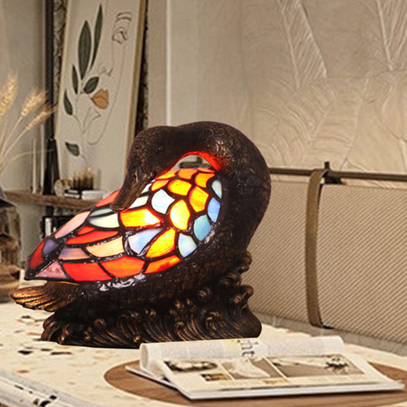 Traditional Duck Table Lamp