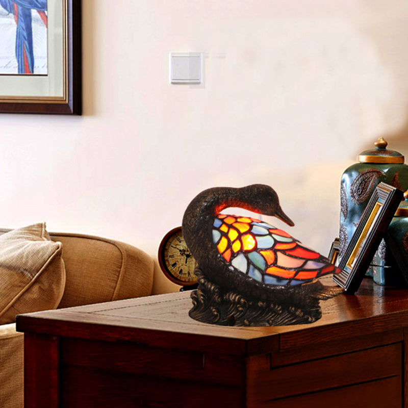 Traditional Duck Table Lamp