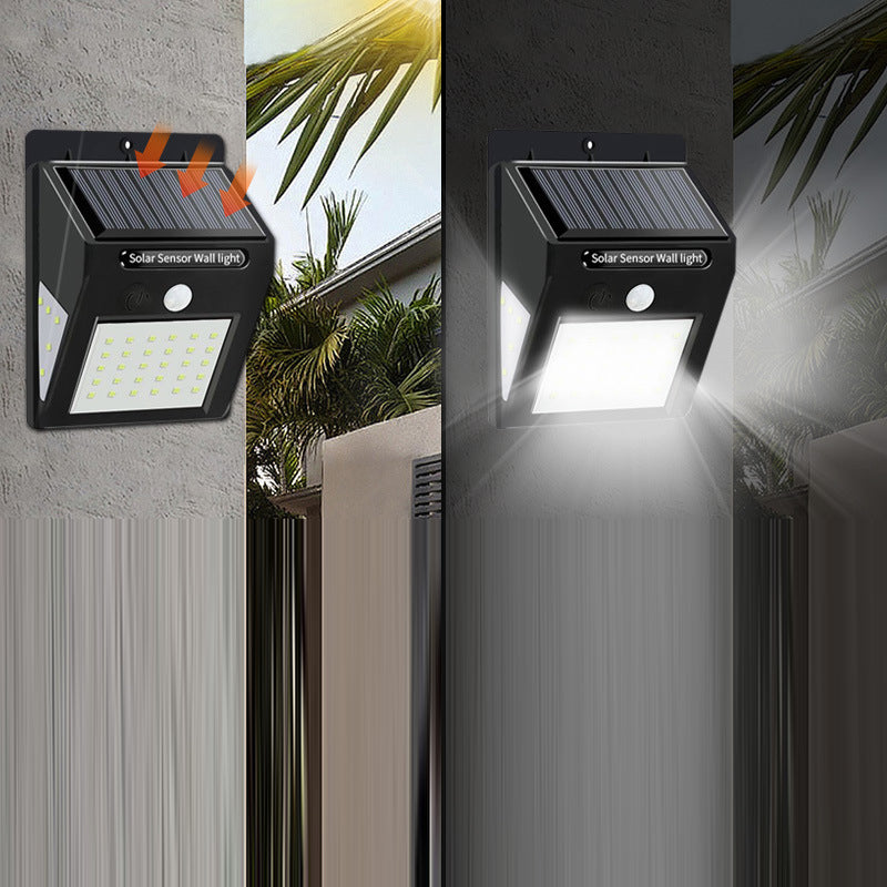 Simplicity Sensor ABS Rectangular LED Wall Sconce Lamp