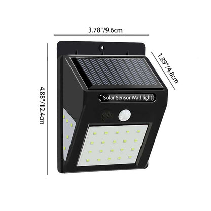 Simplicity Sensor ABS Rectangular LED Wall Sconce Lamp