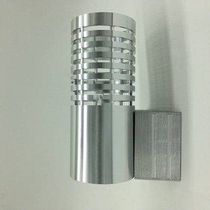 Industrial Aluminum Cylinder Hollowed LED Wall Sconce Lamp