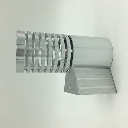 Industrial Aluminum Cylinder Hollowed LED Wall Sconce Lamp