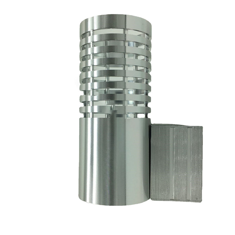 Industrial Aluminum Cylinder Hollowed LED Wall Sconce Lamp