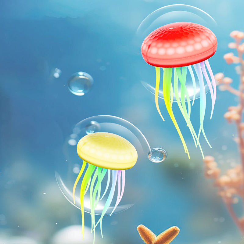 Silica Jellyfish Hanging LED Wall Sconce Lamp Night Light