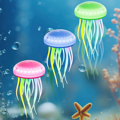 Silica Jellyfish Hanging LED Wall Sconce Lamp Night Light