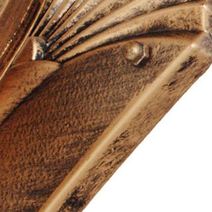 Waterproof Glass Carriage Lantern 1-Light Wall Sconce Lamp