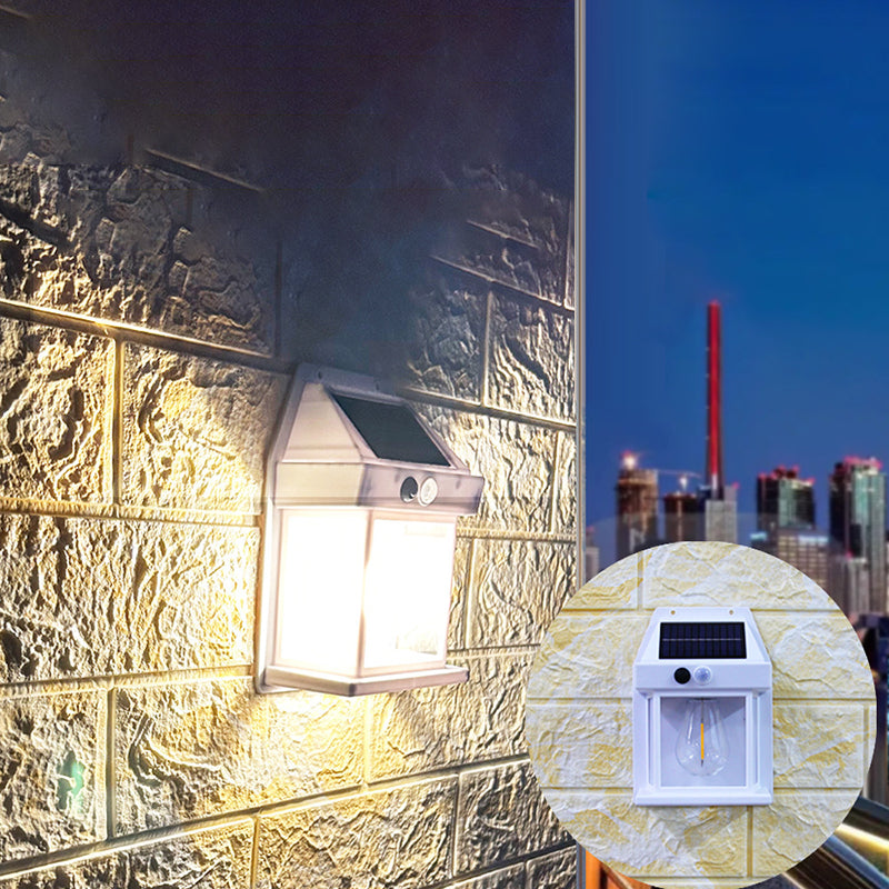 Simplicity PC ABS Bulb Rectangular LED Wall Sconce Lamp