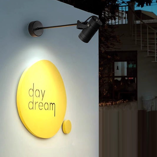 Simplicity Cylinder Long Pole LED Wall Sconce Lamp