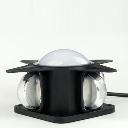 Waterproof Acrylic PC Cross Star LED Wall Sconce Lamp