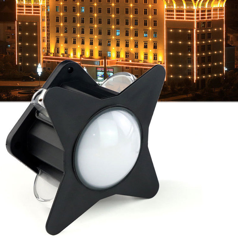 Waterproof Acrylic PC Cross Star LED Wall Sconce Lamp