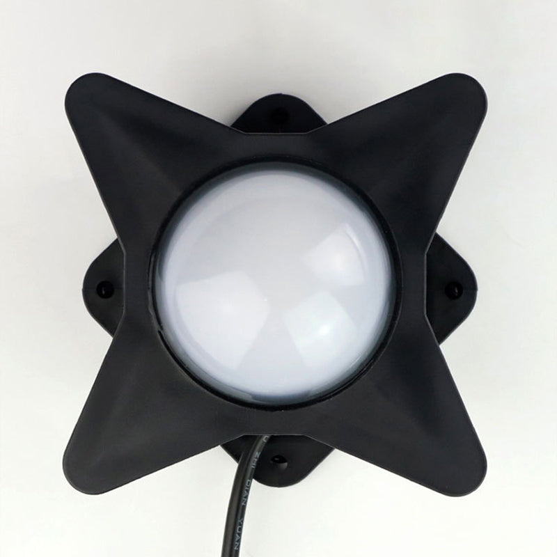 Waterproof Acrylic PC Cross Star LED Wall Sconce Lamp