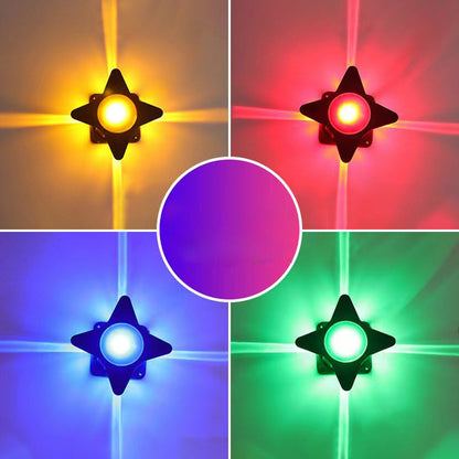 Waterproof Acrylic PC Cross Star LED Wall Sconce Lamp