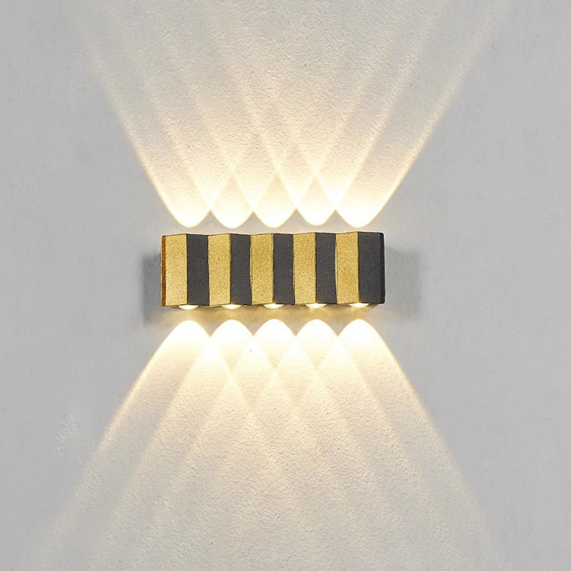 Simplicity Bent Up And Down LED Wall Sconce Lamp