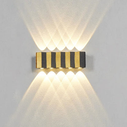 Simplicity Bent Up And Down LED Wall Sconce Lamp