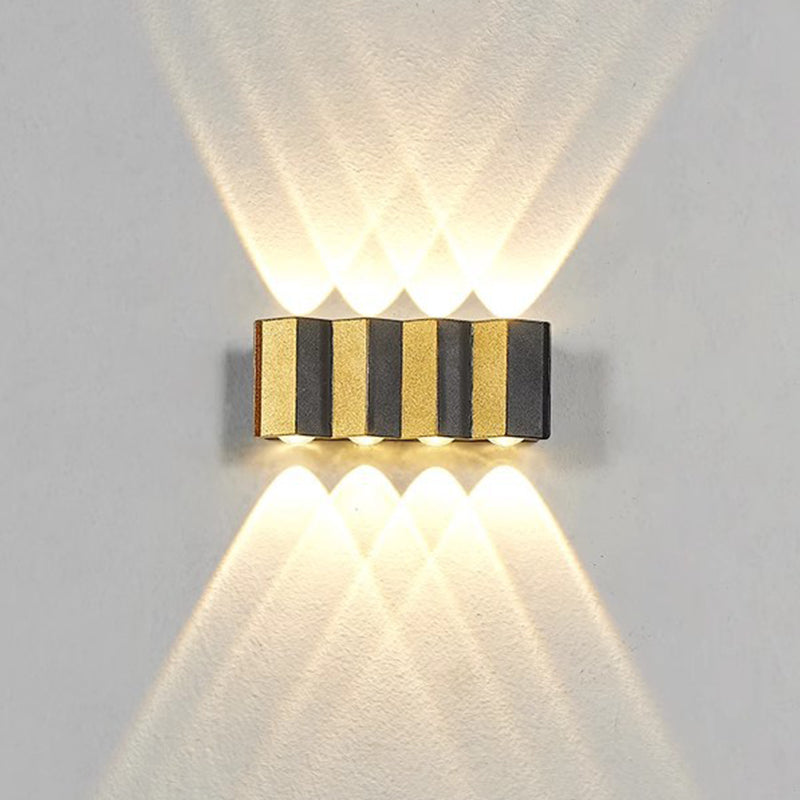 Simplicity Bent Up And Down LED Wall Sconce Lamp