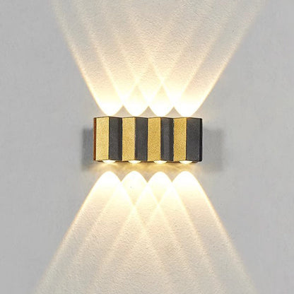 Simplicity Bent Up And Down LED Wall Sconce Lamp