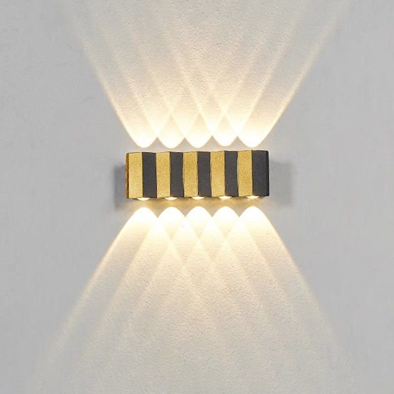 Simplicity Bent Up And Down LED Wall Sconce Lamp