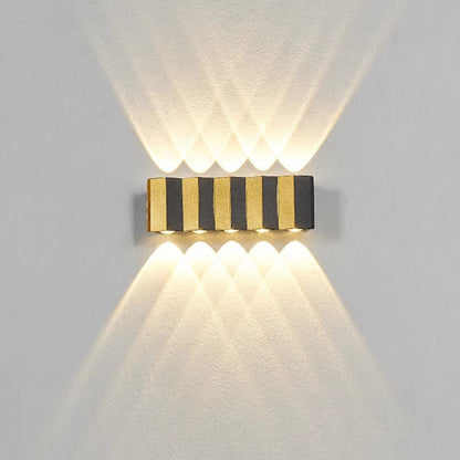 Simplicity Bent Up And Down LED Wall Sconce Lamp