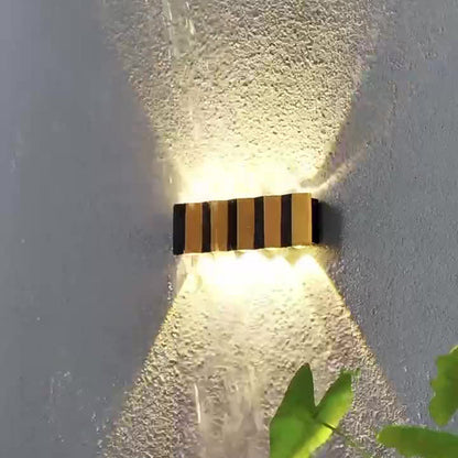 Simplicity Bent Up And Down LED Wall Sconce Lamp
