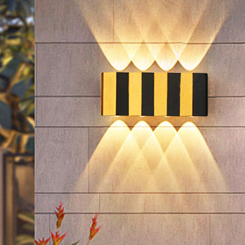 Simplicity Bent Up And Down LED Wall Sconce Lamp