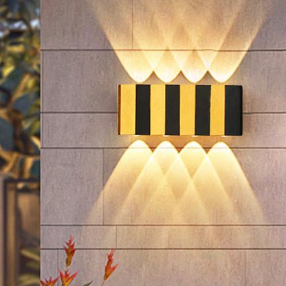 Simplicity Bent Up And Down LED Wall Sconce Lamp