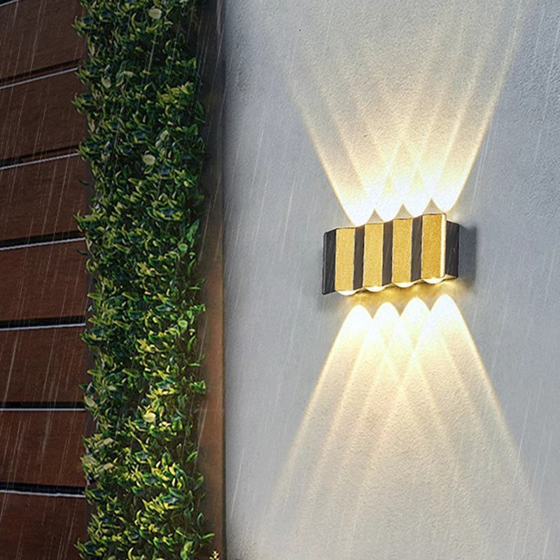 Simplicity Bent Up And Down LED Wall Sconce Lamp