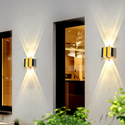 Simplicity Bent Up And Down LED Wall Sconce Lamp
