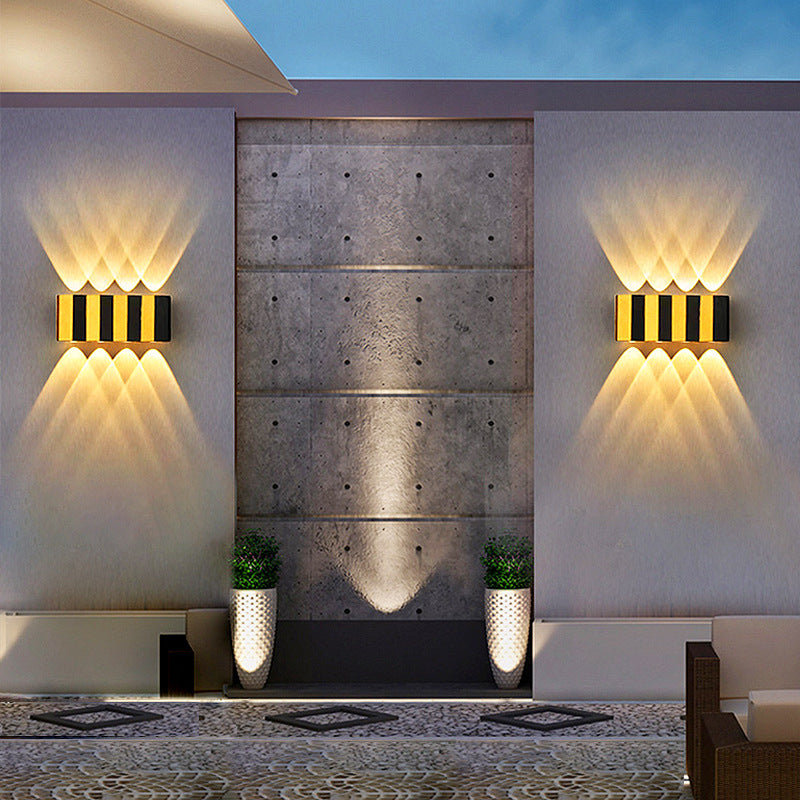 Simplicity Bent Up And Down LED Wall Sconce Lamp