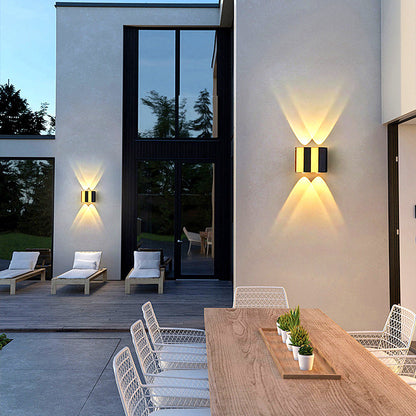 Simplicity Bent Up And Down LED Wall Sconce Lamp