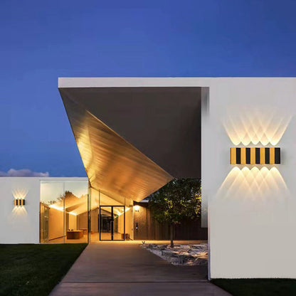 Simplicity Bent Up And Down LED Wall Sconce Lamp