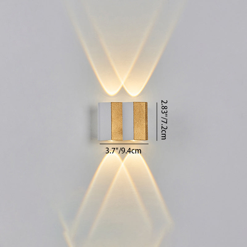 Simplicity Bent Up And Down LED Wall Sconce Lamp