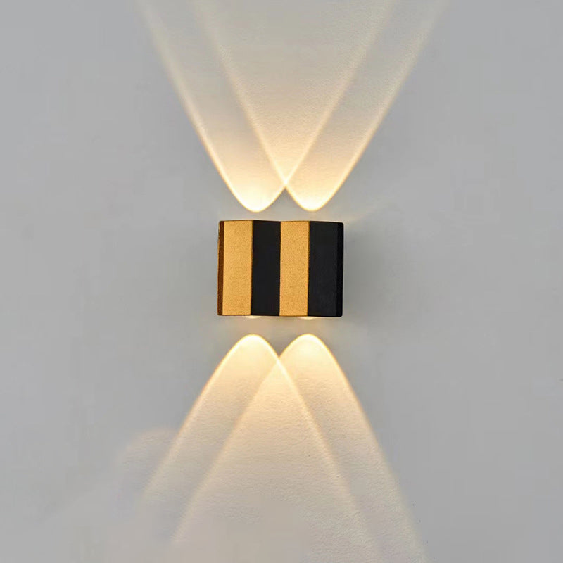 Simplicity Bent Up And Down LED Wall Sconce Lamp